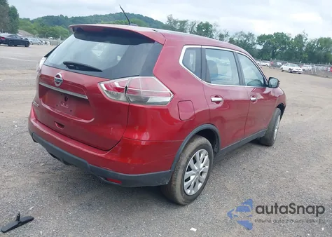 2015 Nissan Rogue S/Sl/Sv из США, поврежденный, VIN KNMAT2MT4FP550796